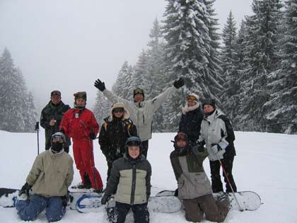 Les carroz ski area 