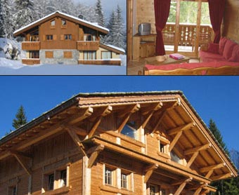 Les Carroz chalets and apartments